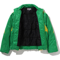ABA FRAME MONOGRAM JACQUARD MULTI LOGO PADDED JACKET MENS