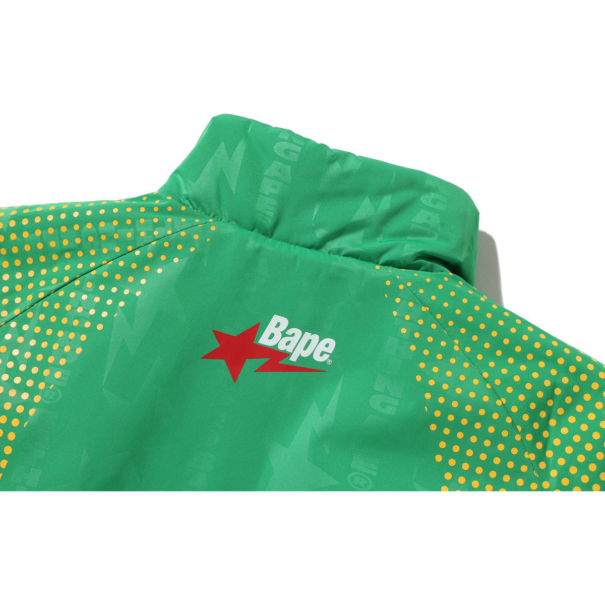 ABA FRAME MONOGRAM JACQUARD MULTI LOGO PADDED JACKET MENS