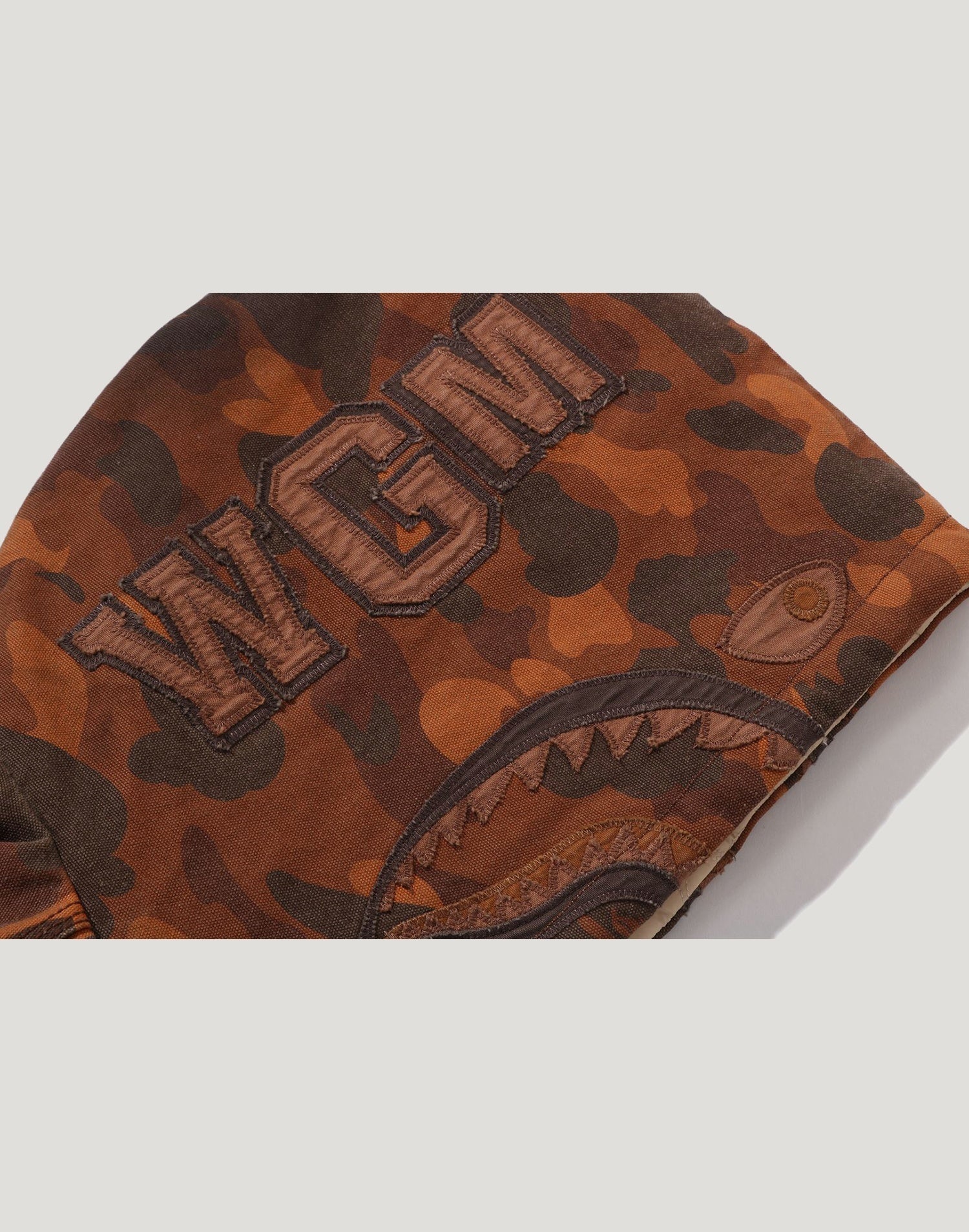 SOLID 1ST CAMO REVERSIBLE SHARK ZIP HEAVY JACKET MENS