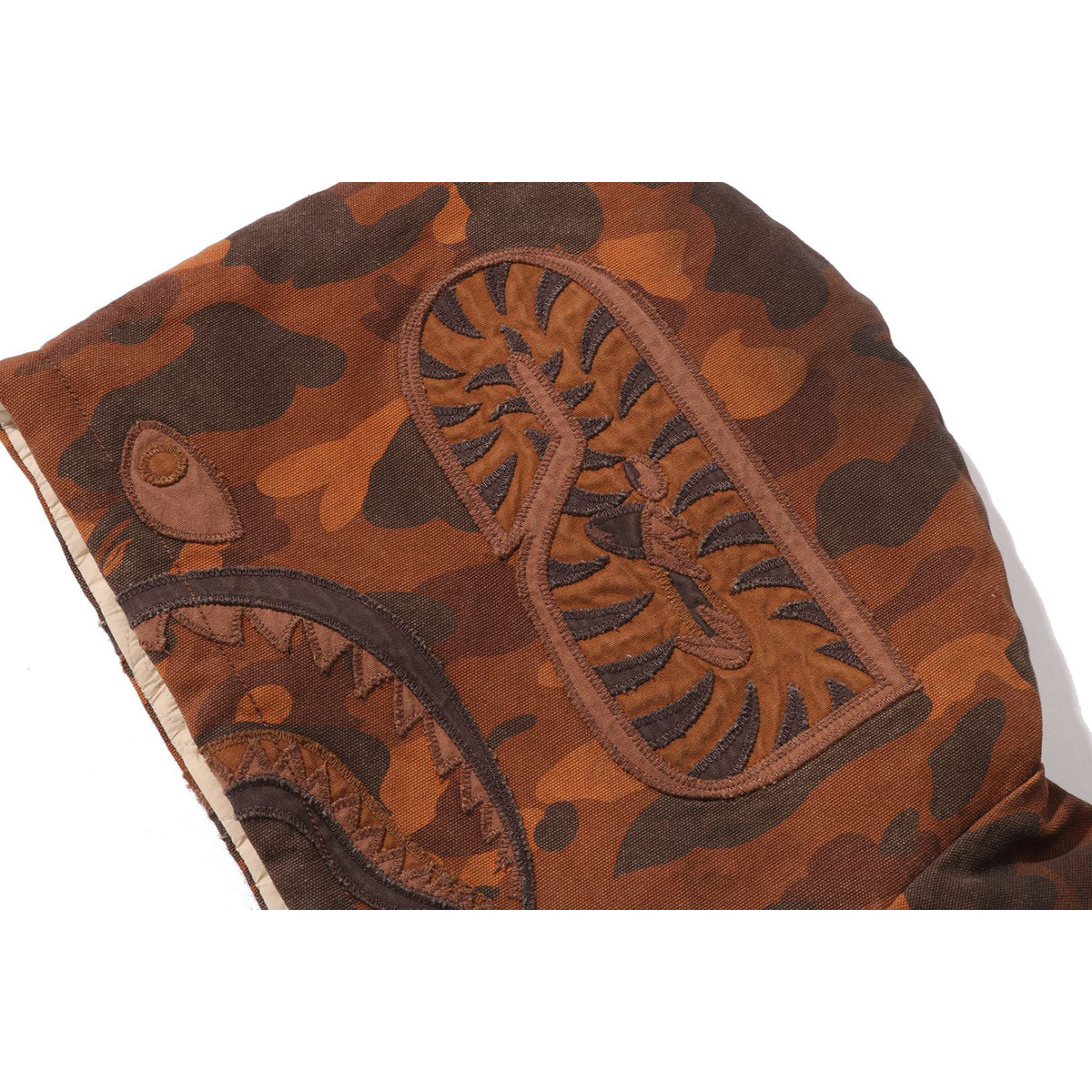 SOLID 1ST CAMO REVERSIBLE SHARK ZIP HEAVY JACKET MENS