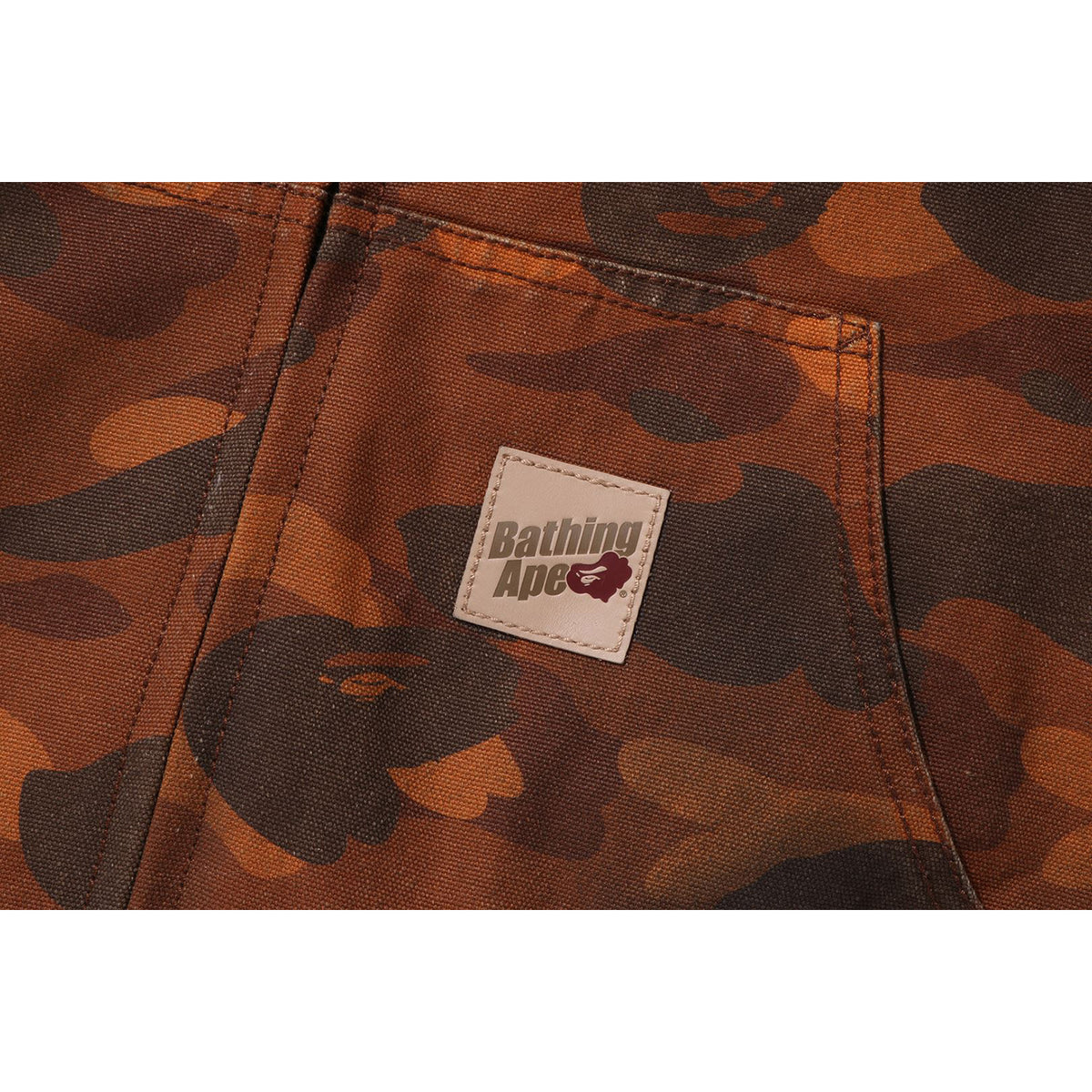 SOLID 1ST CAMO REVERSIBLE SHARK ZIP HEAVY JACKET MENS