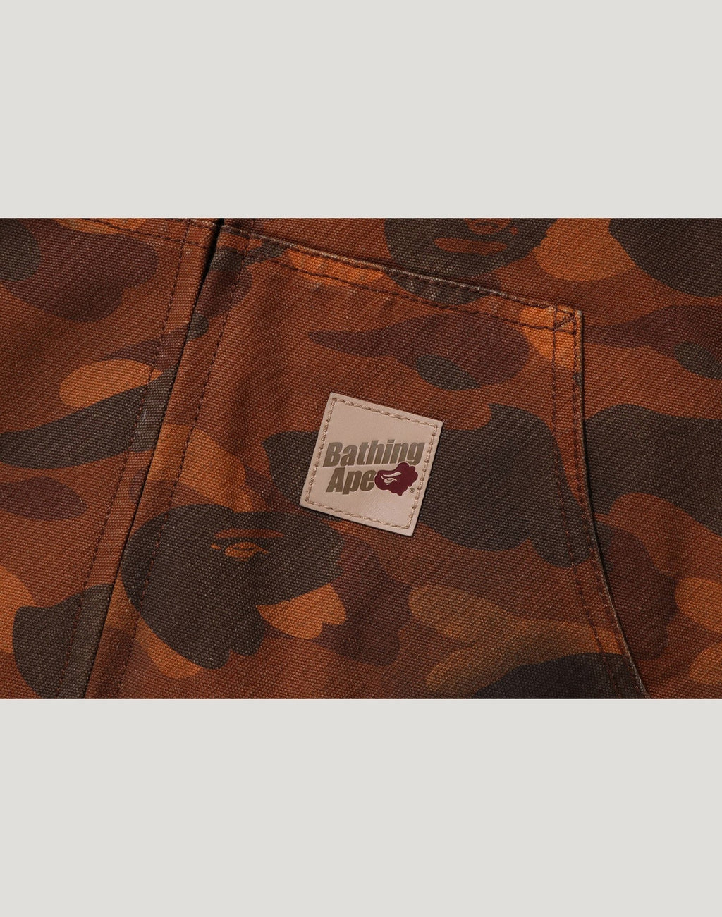SOLID 1ST CAMO REVERSIBLE SHARK ZIP HEAVY JACKET MENS