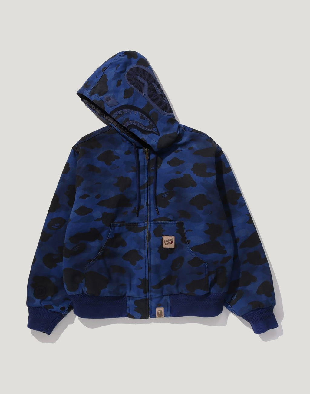 SOLID 1ST CAMO REVERSIBLE SHARK ZIP HEAVY JACKET MENS
