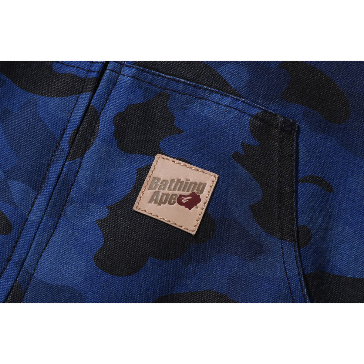 SOLID 1ST CAMO REVERSIBLE SHARK ZIP HEAVY JACKET MENS