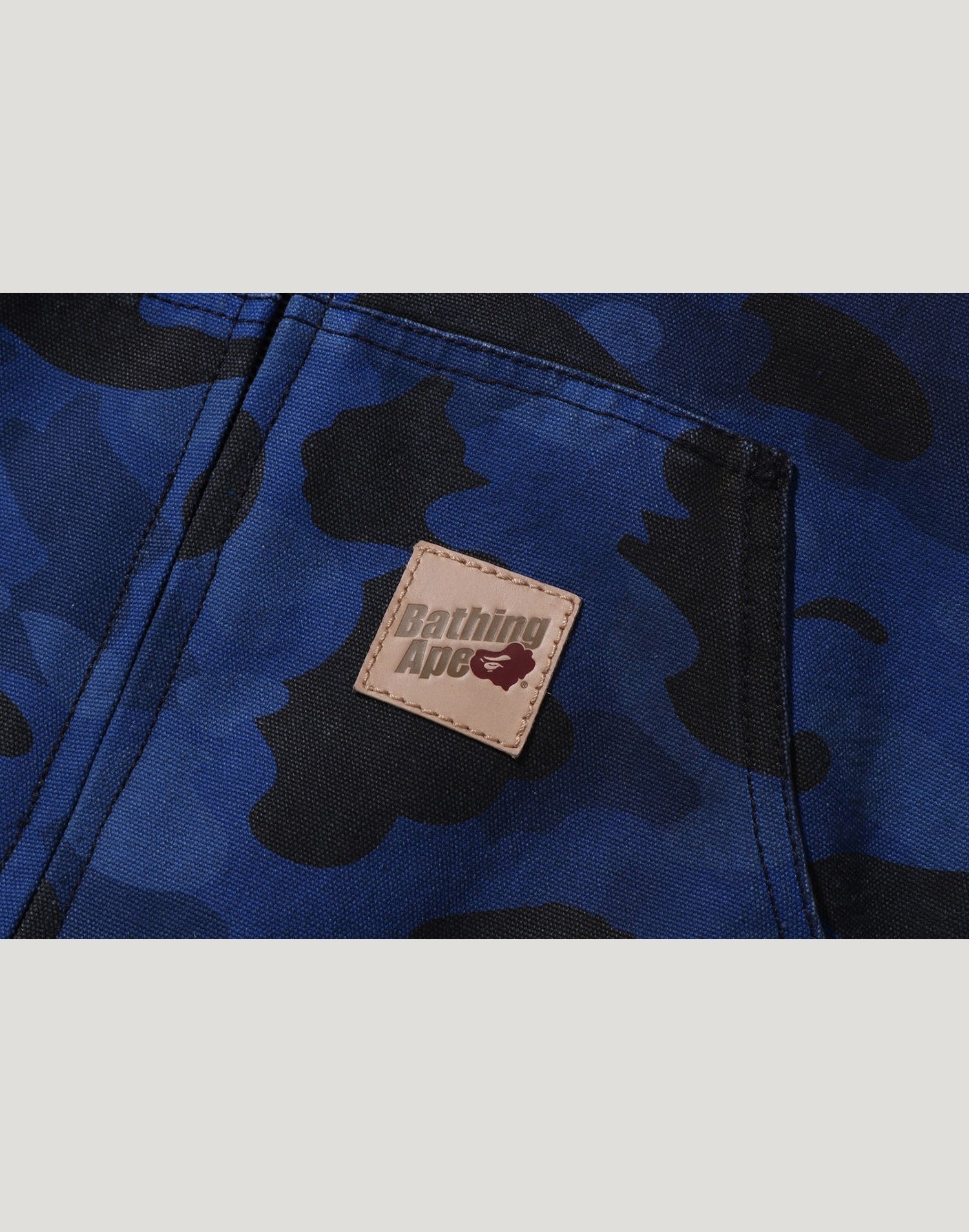 SOLID 1ST CAMO REVERSIBLE SHARK ZIP HEAVY JACKET MENS