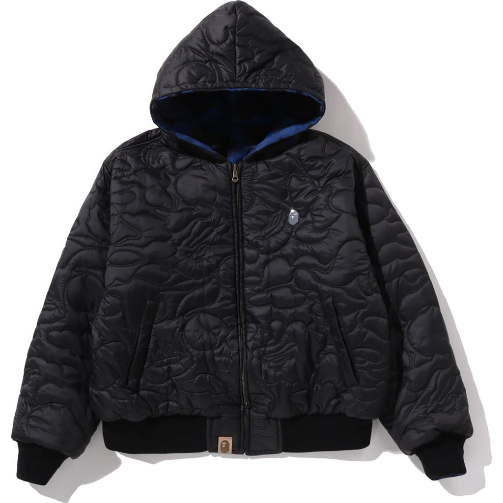 SOLID 1ST CAMO REVERSIBLE SHARK ZIP HEAVY JACKET MENS
