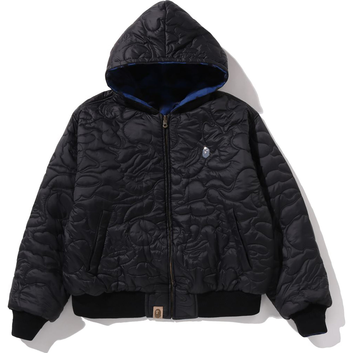 SOLID 1ST CAMO REVERSIBLE SHARK ZIP HEAVY JACKET MENS