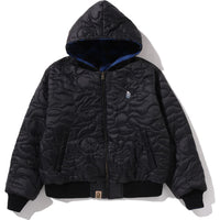 SOLID 1ST CAMO REVERSIBLE SHARK ZIP HEAVY JACKET MENS