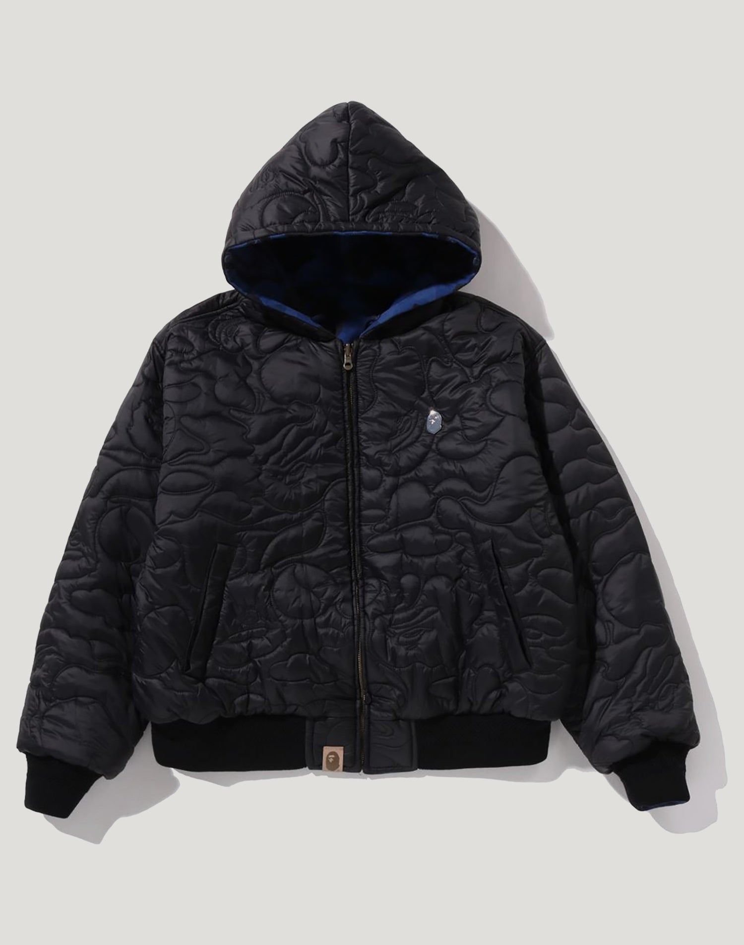 SOLID 1ST CAMO REVERSIBLE SHARK ZIP HEAVY JACKET MENS