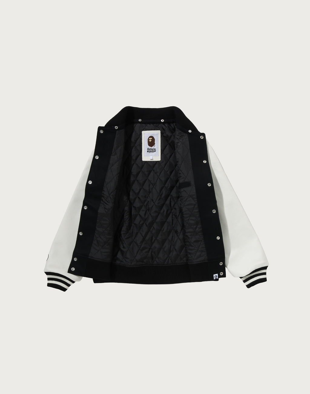 DETACHABLE SHARK HOODIE VARSITY JACKET MENS