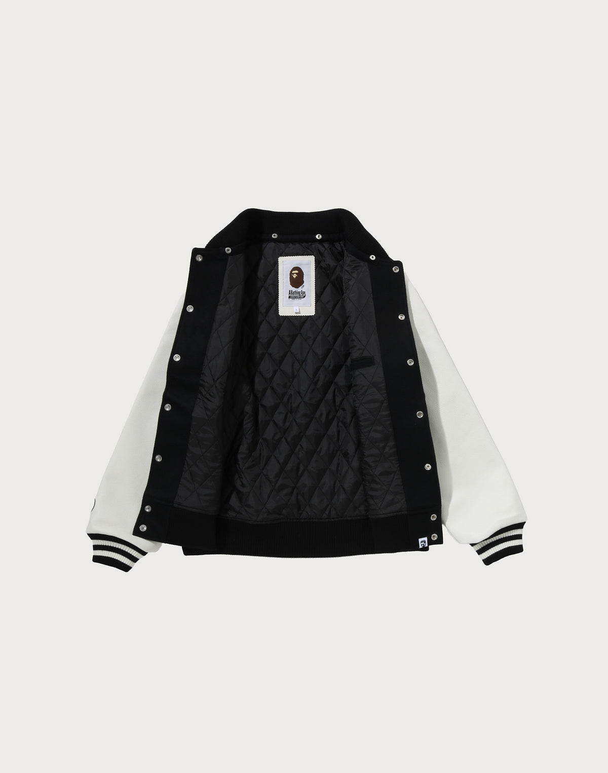 DETACHABLE SHARK HOODIE VARSITY JACKET MENS