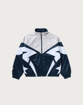 CROC PATTERN PADDED TRACK JACKET MENS
