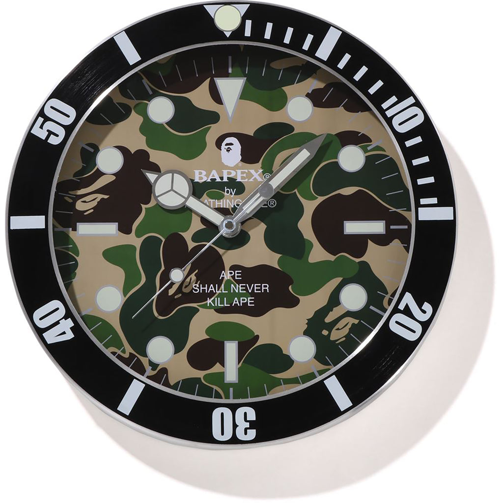 ABC CAMO BAPEX WALL CLOCK | us.bape.com