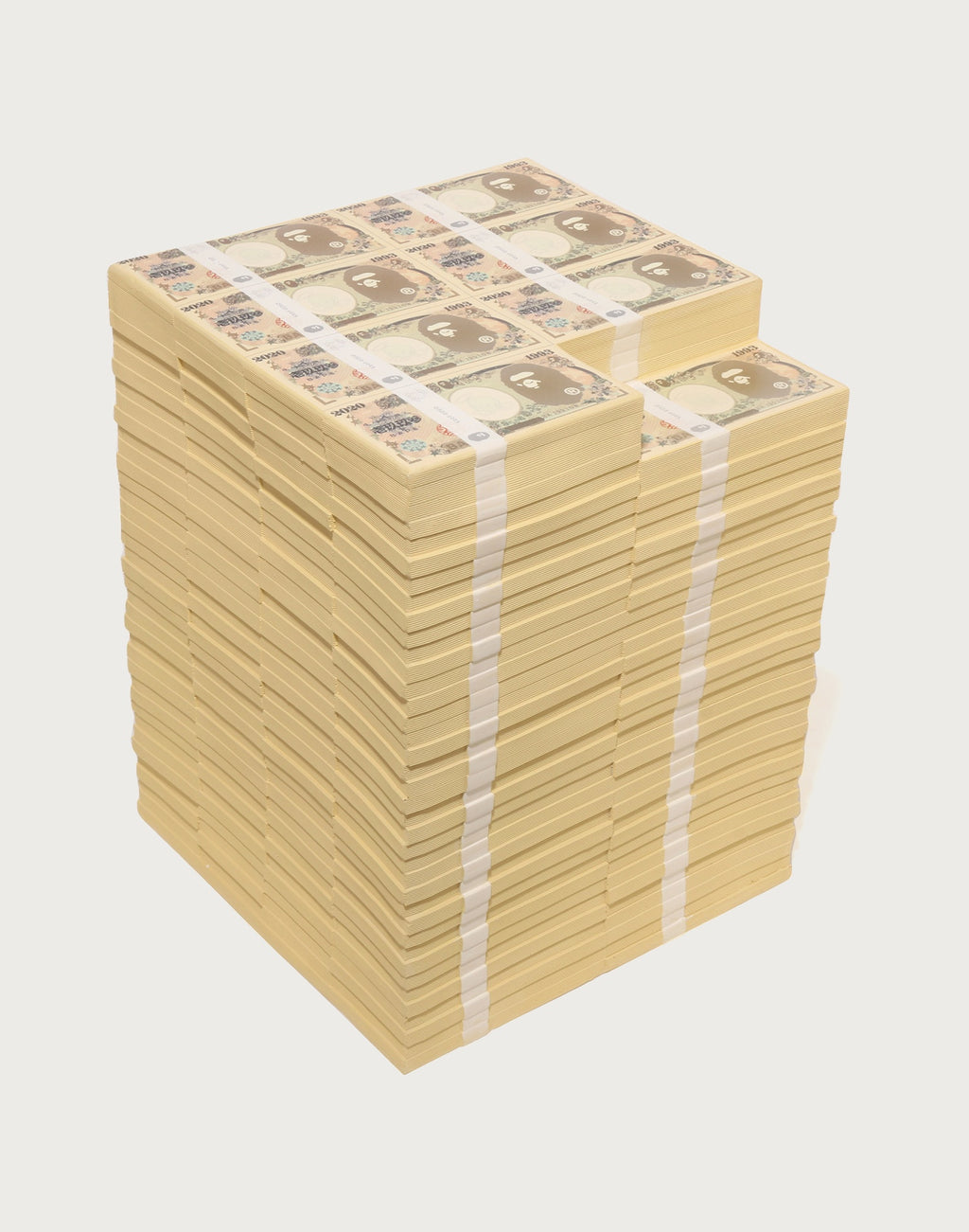 BAPE X SAINT MXXXXXX BANKNOTES STOOL