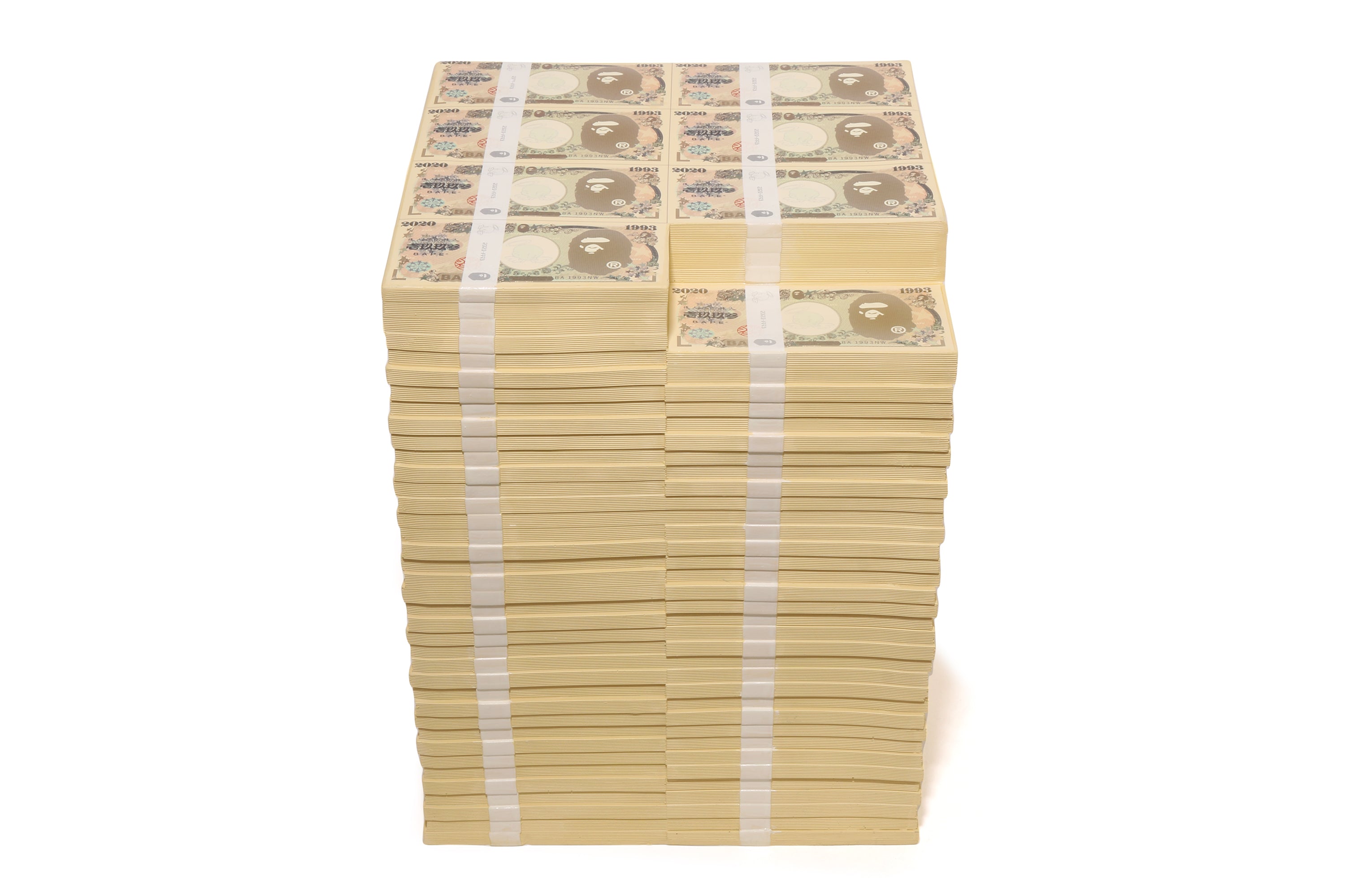 BAPE X SAINT MXXXXXX BANKNOTES STOOL – us.bape.com