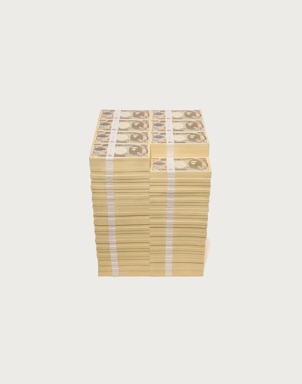 BAPE X SAINT MXXXXXX BANKNOTES STOOL