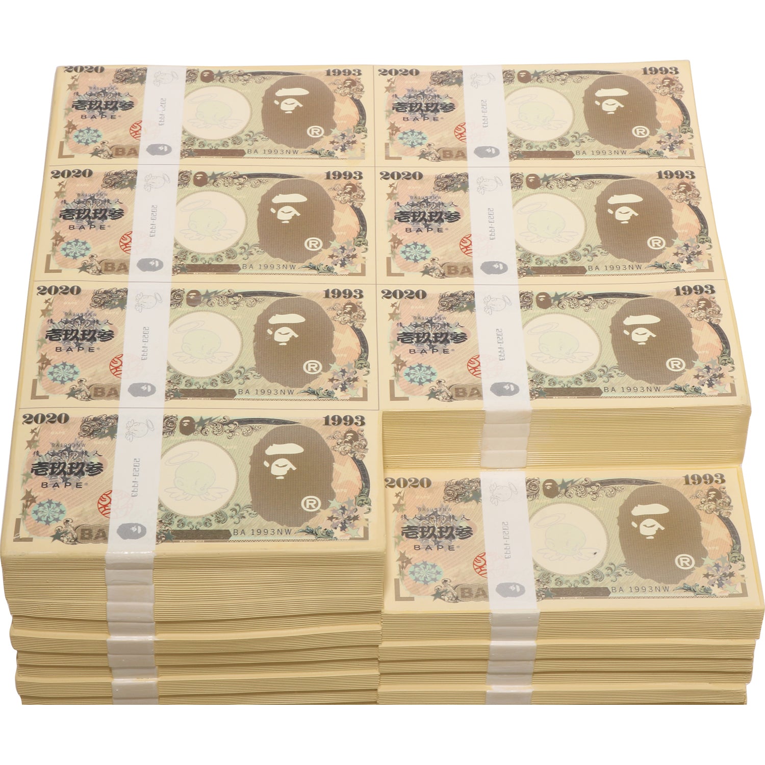BAPE X SAINT MXXXXXX BANKNOTES STOOL – us.bape.com