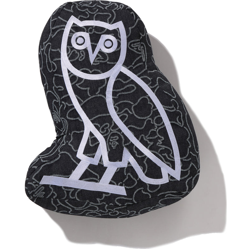 BAPE X OVO NEON 1ST CAMO JACQUARD DENIM CUSHION