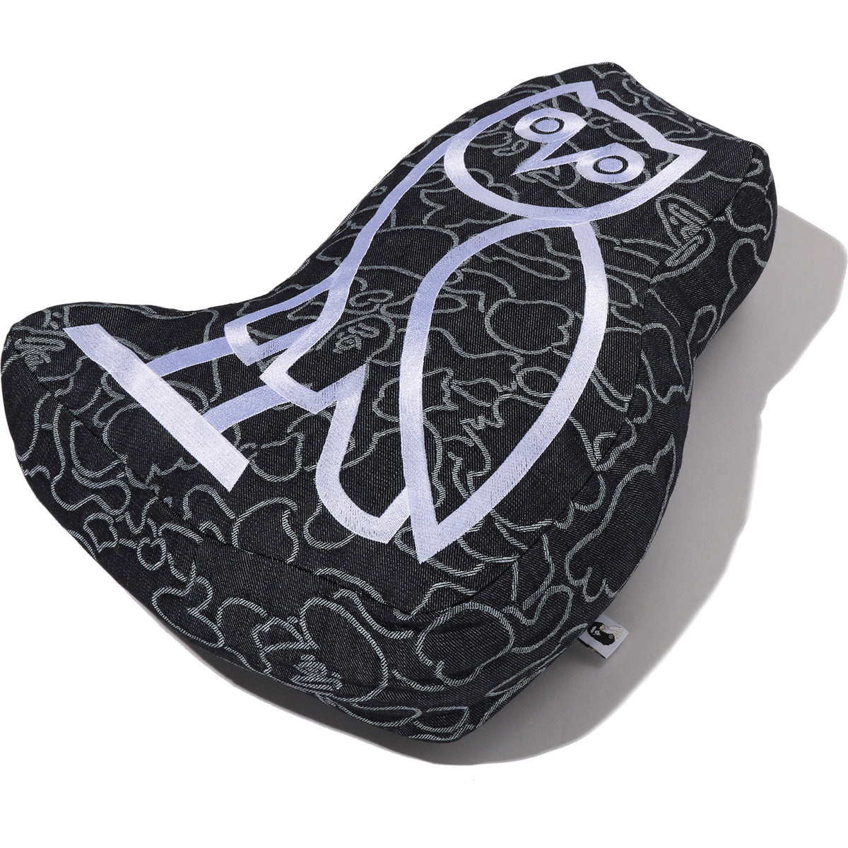 BAPE X OVO NEON 1ST CAMO JACQUARD DENIM CUSHION