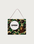 ABC CAMO OPEN / CLOSED SIGNBOARD