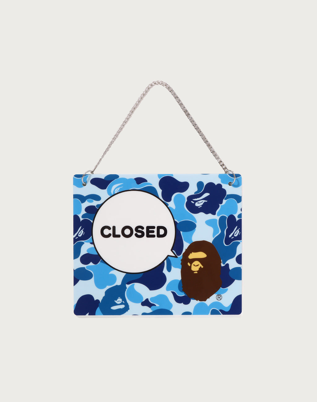 ABC CAMO OPEN / CLOSED SIGNBOARD