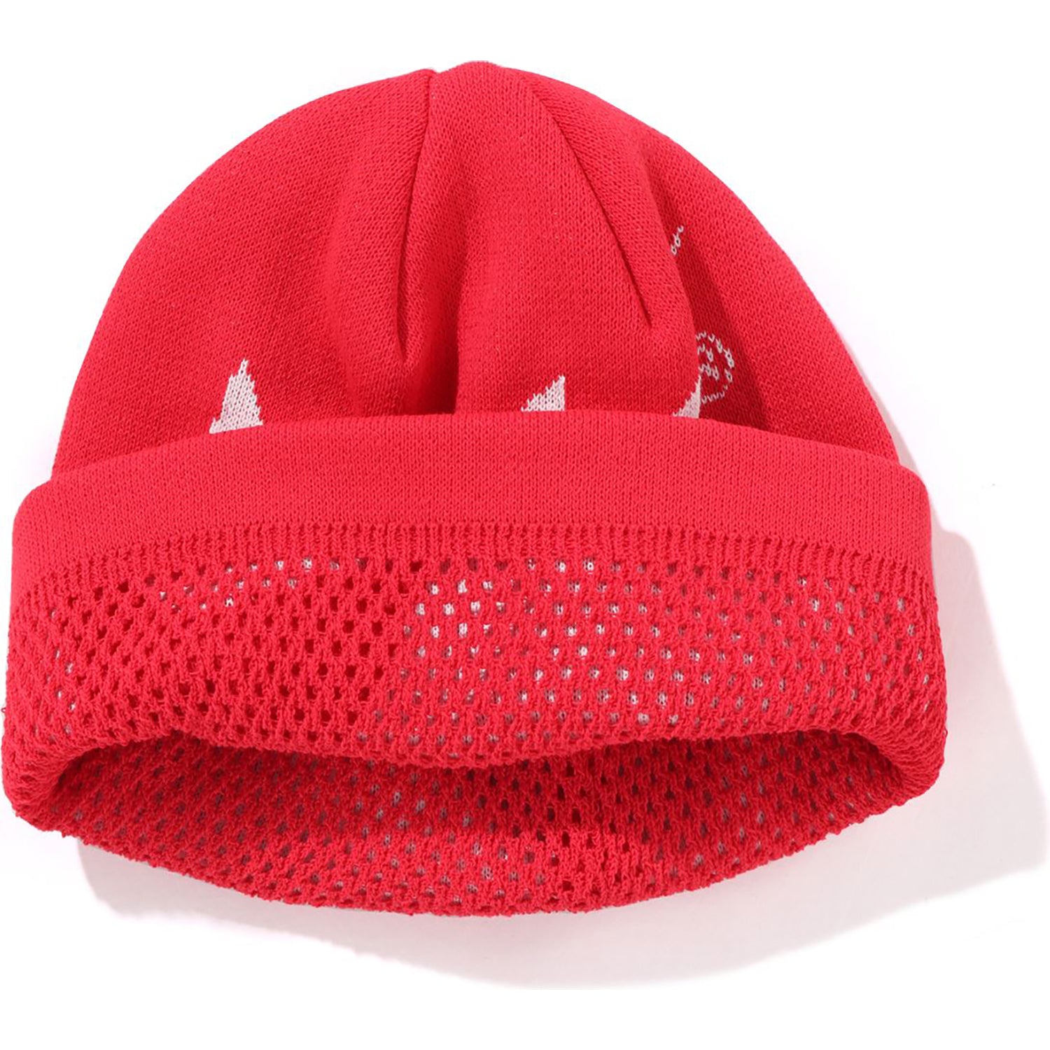 BAPE Twin Sta Knit Cap Red Men's - SS23 - US