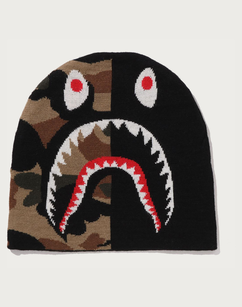 1ST CAMO SHARK KNIT CAP MENS