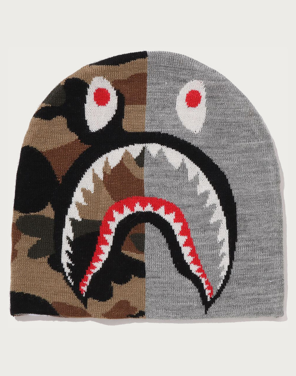 1ST CAMO SHARK KNIT CAP MENS