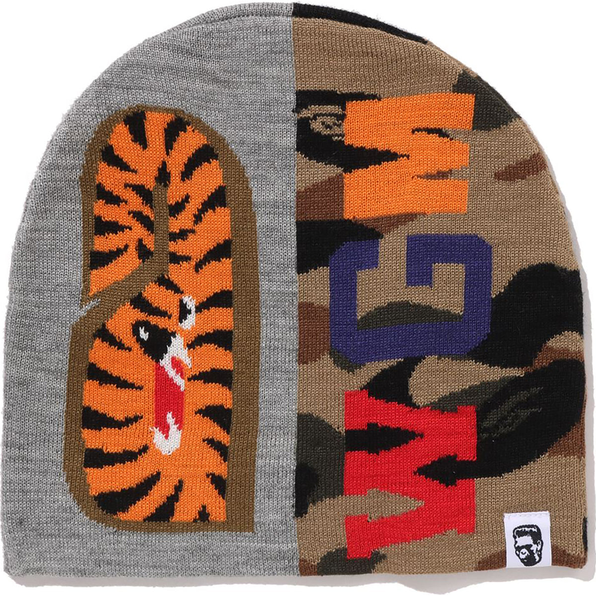 1ST CAMO SHARK KNIT CAP MENS