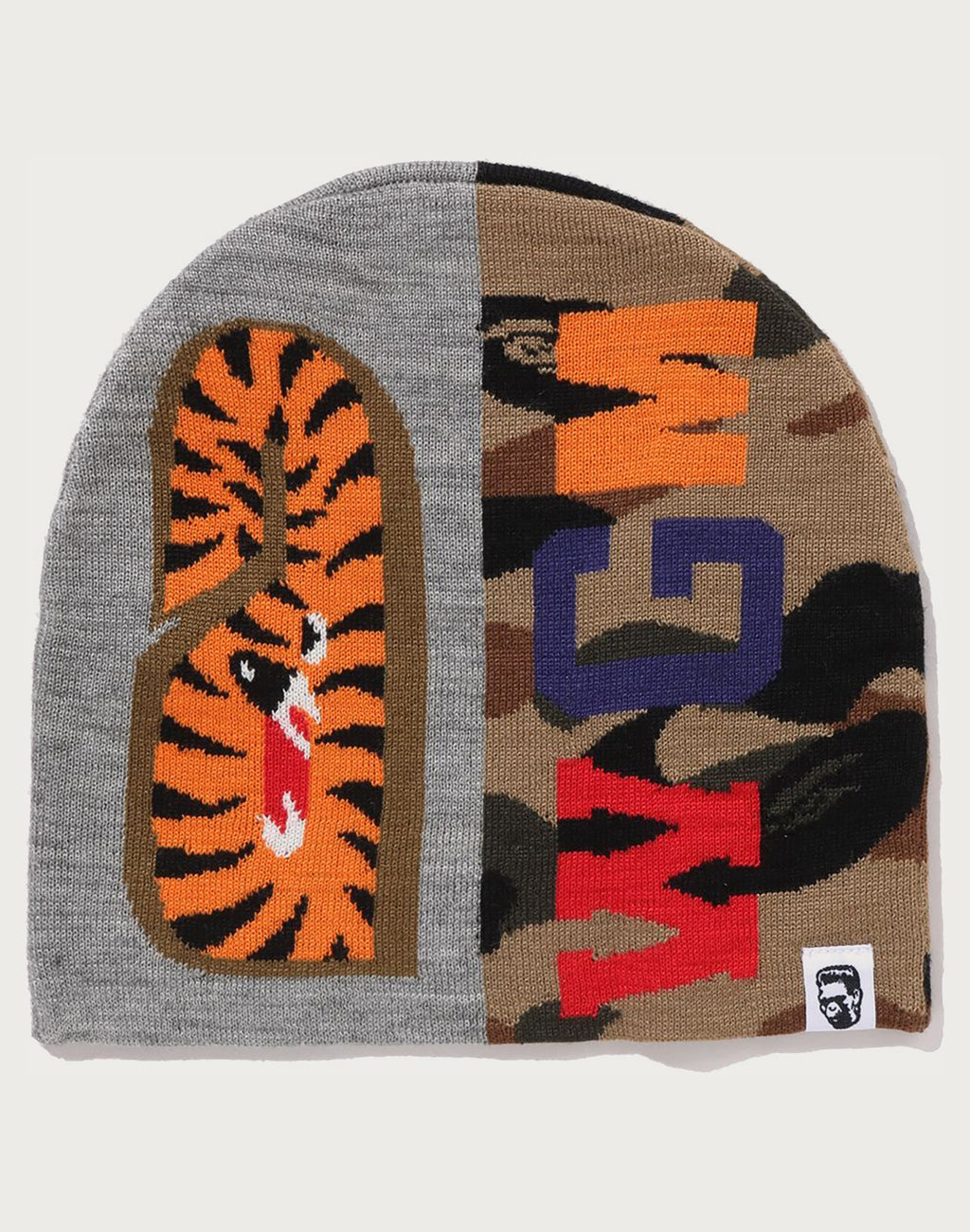 1ST CAMO SHARK KNIT CAP MENS
