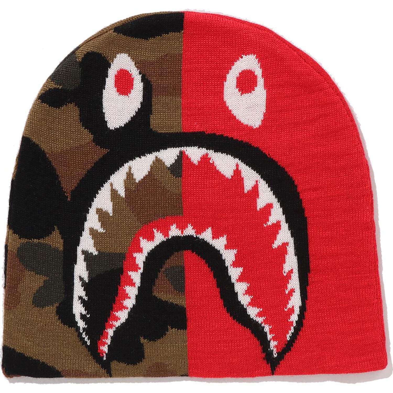 帽子 bape CAMO SHARK KNIT CAP 1ST CAMO SHARK KNIT CAP MENS – us.bape.com
