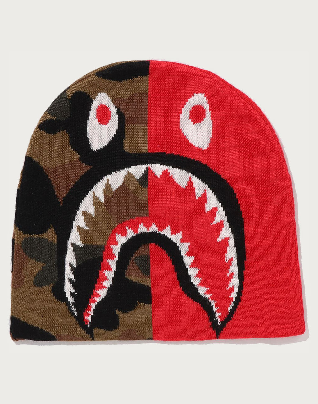 1ST CAMO SHARK KNIT CAP MENS