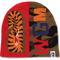 1ST CAMO SHARK KNIT CAP MENS