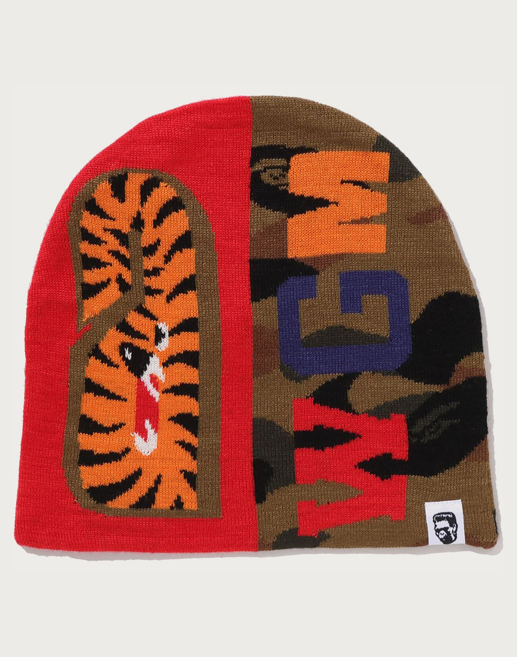 1ST CAMO SHARK KNIT CAP MENS