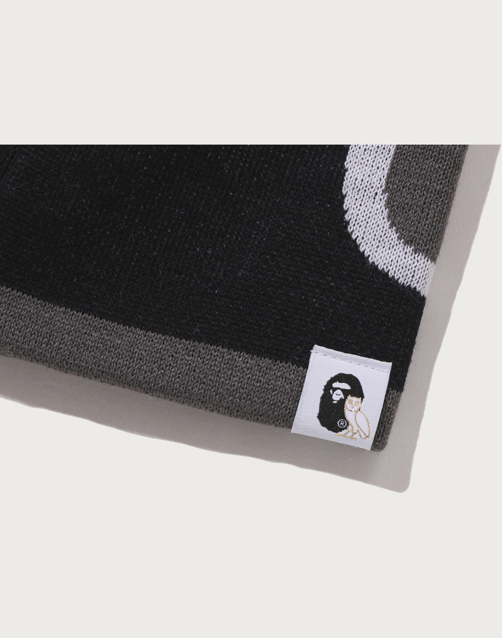 BAPE X OVO JACQUARD OVO STA LOGO BEANIE MENS