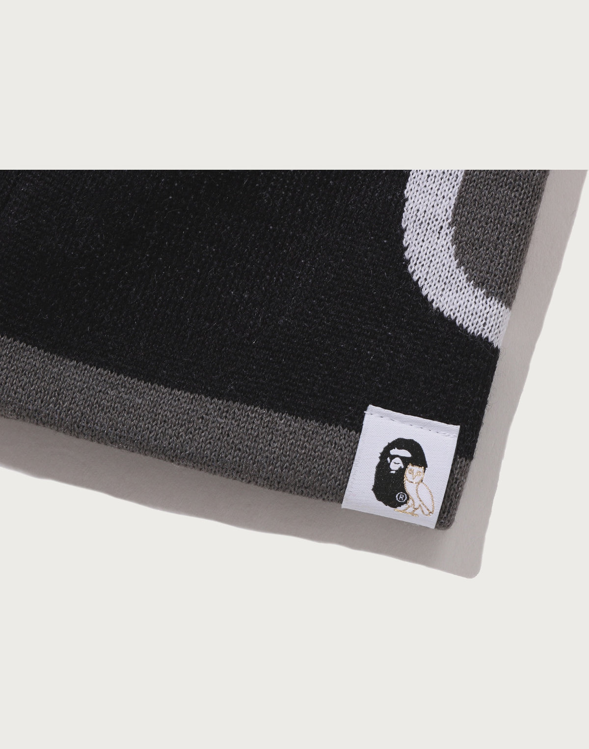 BAPE X OVO JACQUARD OVO STA LOGO BEANIE MENS