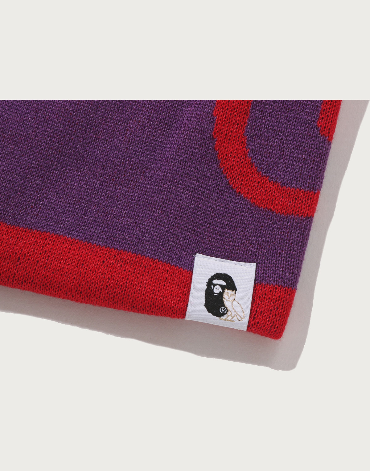 BAPE X OVO JACQUARD OVO STA LOGO BEANIE MENS
