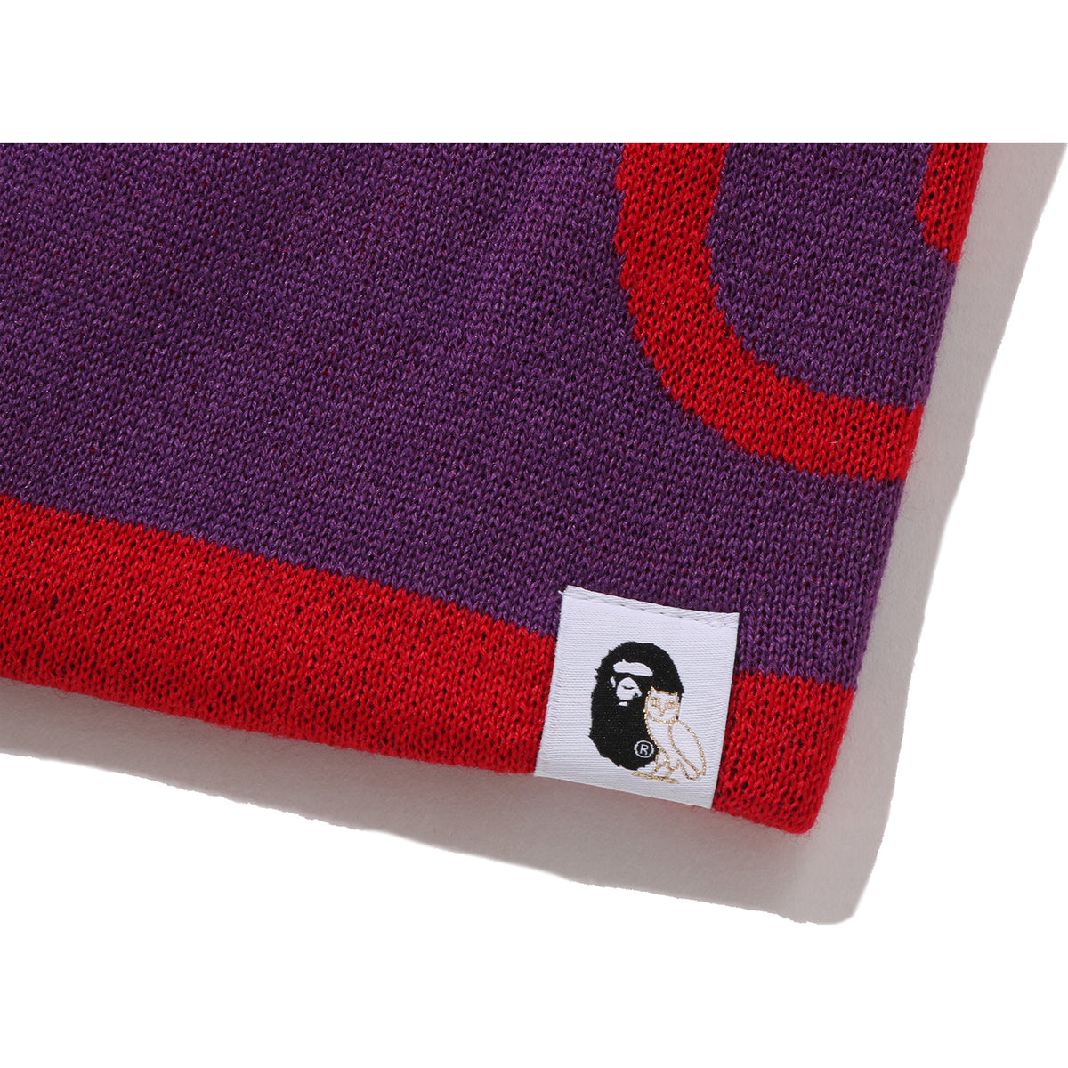 BAPE X OVO JACQUARD OVO STA LOGO BEANIE MENS