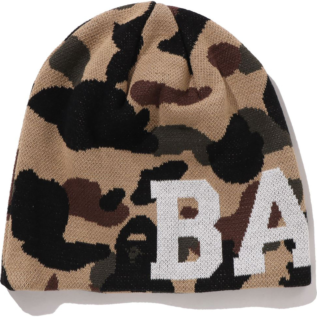 1ST CAMO KNIT CAP MENS