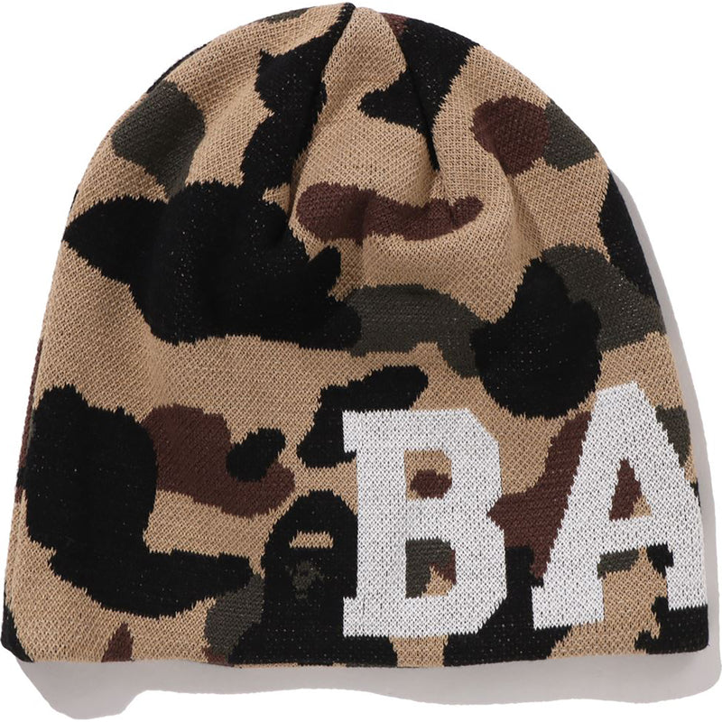 1ST CAMO KNIT CAP MENS