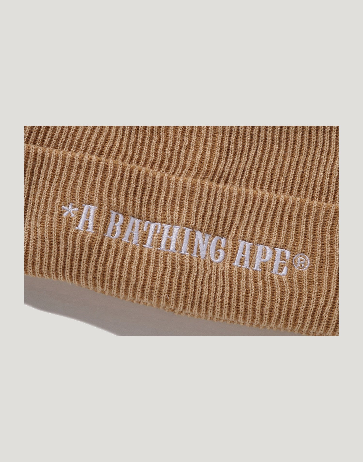 A BATHING APE KNIT CAP MENS
