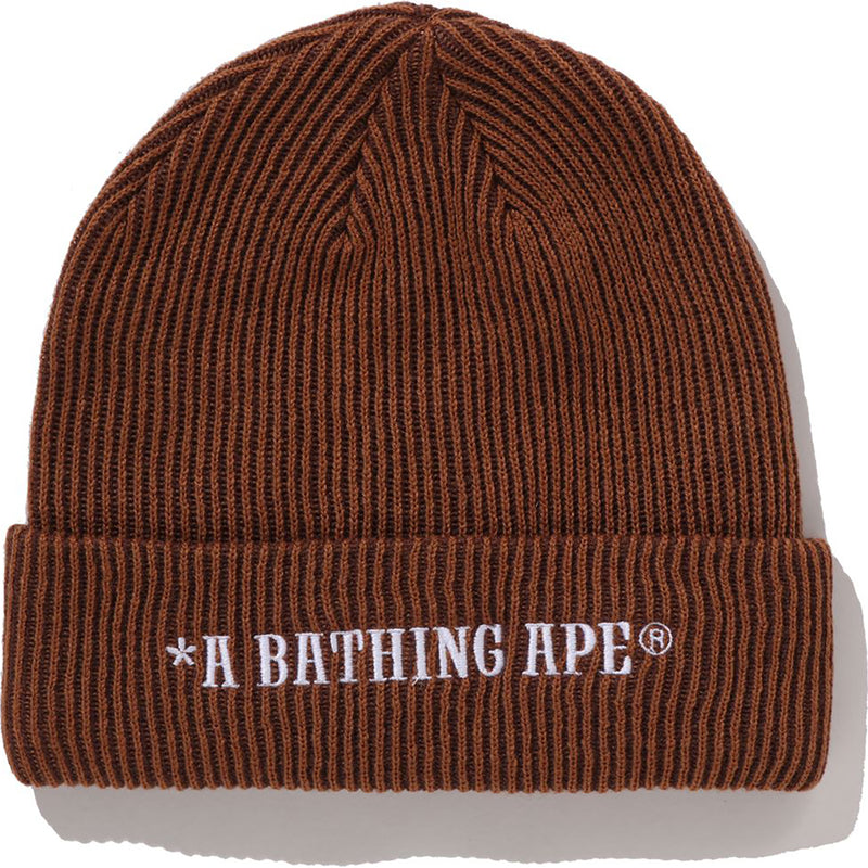 A BATHING APE KNIT CAP MENS