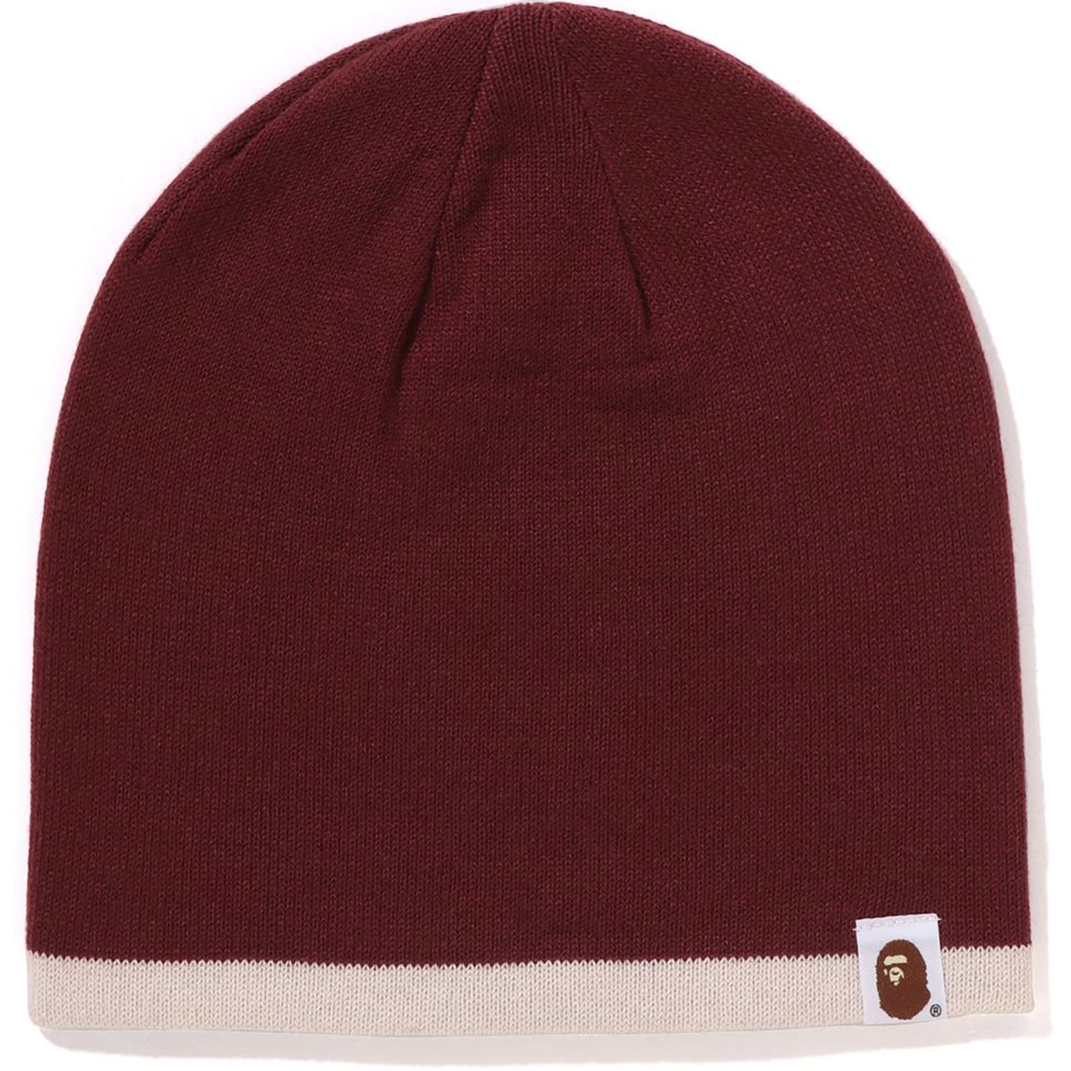 BAPE MAD FACE KNIT CAP ビーニー　レッド　ワイン MAD FACE KNIT CAP MENS – us.bape.com