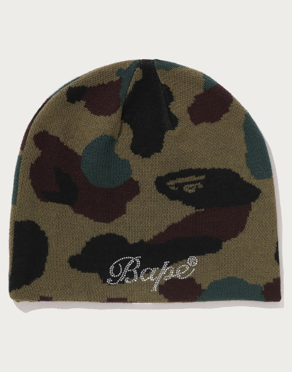 1ST CAMO CRYSTAL LOGO BEANIE LADIES