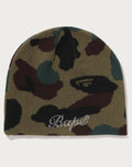 1ST CAMO CRYSTAL LOGO BEANIE LADIES