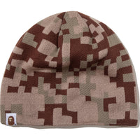 BAPE BY KAZUKI KURAISHI PIXELATE CAMO BEANIE