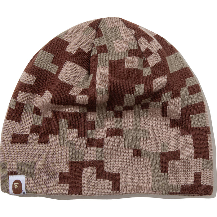 BAPE BY KAZUKI KURAISHI PIXELATE CAMO BEANIE
