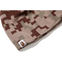 BAPE BY KAZUKI KURAISHI PIXELATE CAMO BEANIE