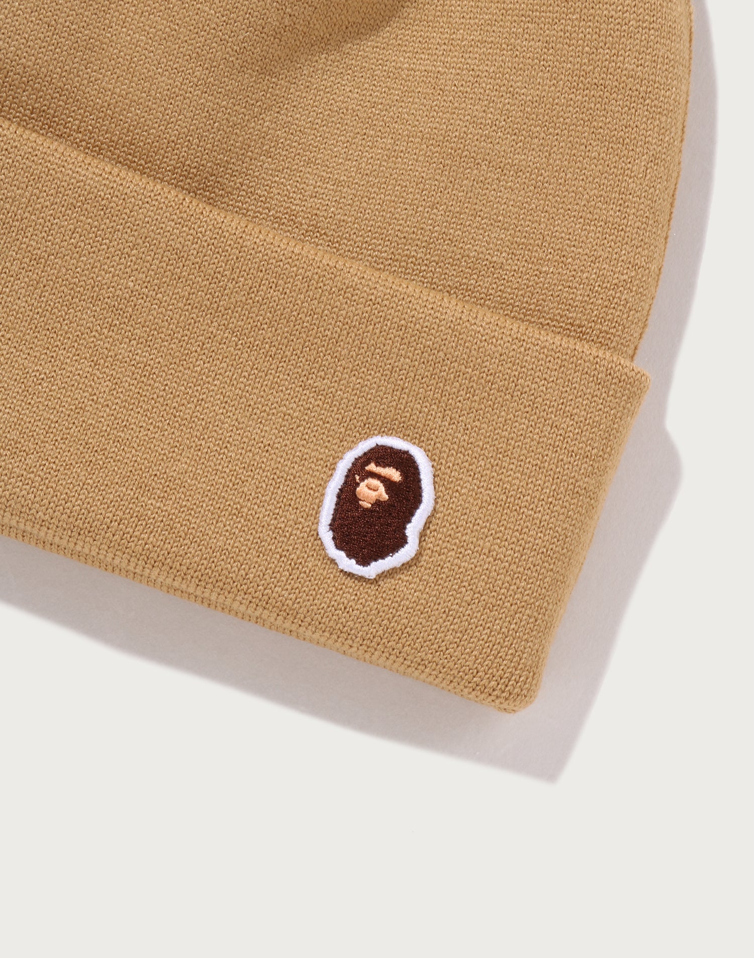 APE HEAD ONE POINT KNIT CAP MENS