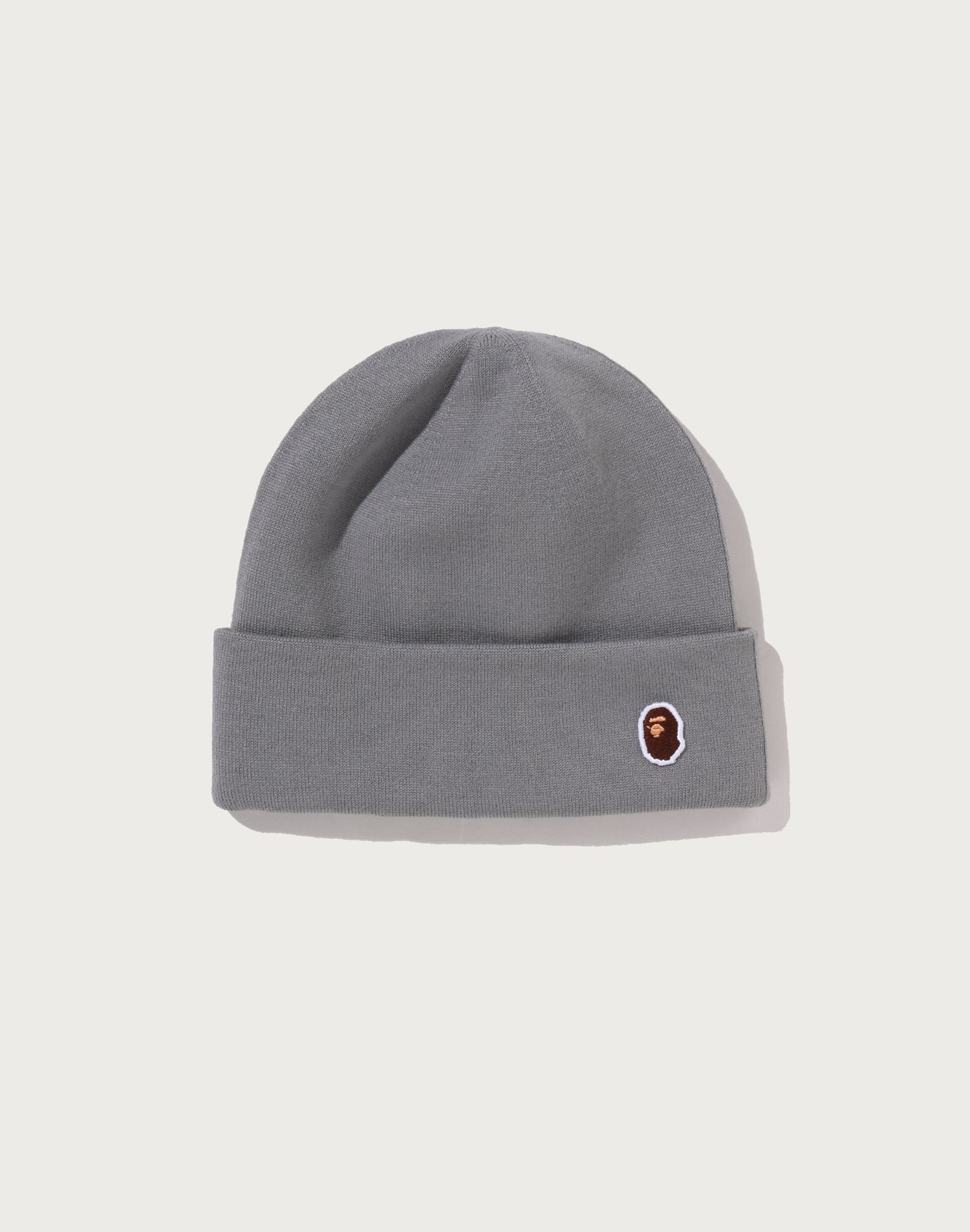 APE HEAD ONE POINT KNIT CAP MENS